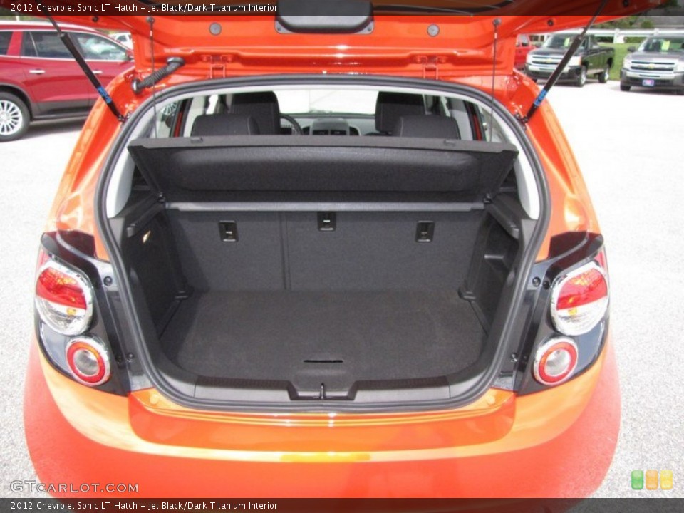 Jet Black/Dark Titanium Interior Trunk for the 2012 Chevrolet Sonic LT Hatch #54749160