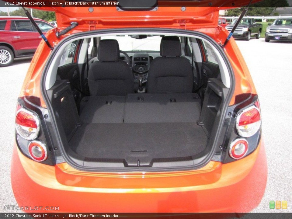 Jet Black/Dark Titanium Interior Trunk for the 2012 Chevrolet Sonic LT Hatch #54749169