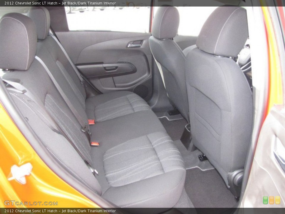 Jet Black/Dark Titanium Interior Photo for the 2012 Chevrolet Sonic LT Hatch #54749178
