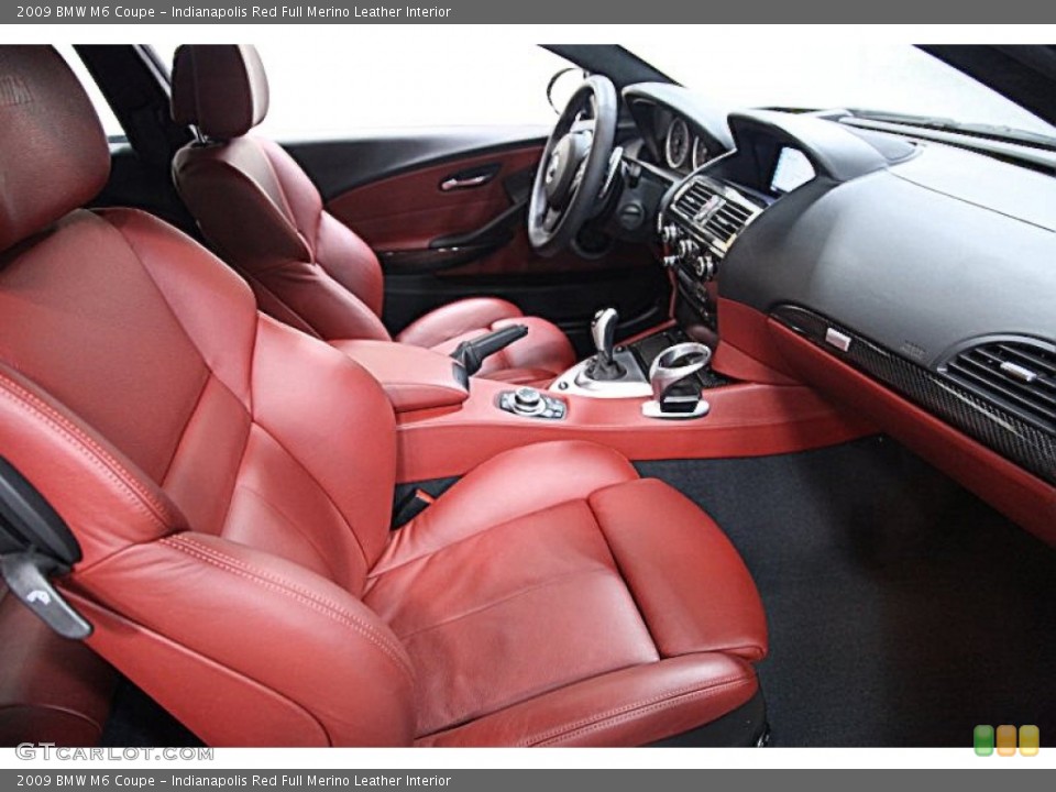 Indianapolis Red Full Merino Leather Interior Photo for the 2009 BMW M6 Coupe #54754396