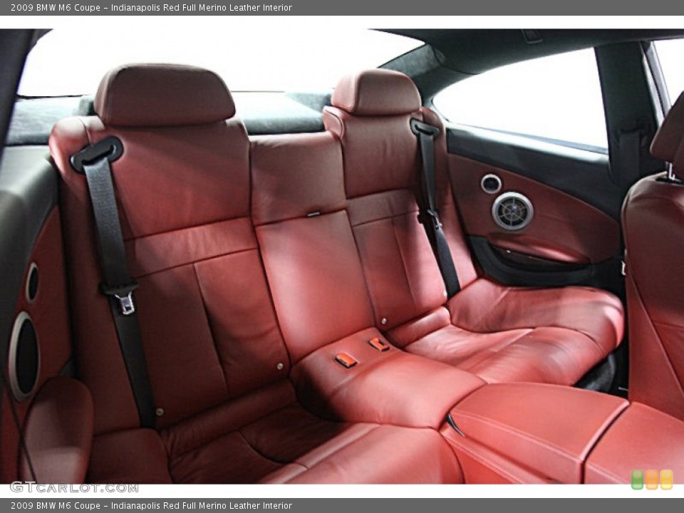Indianapolis Red Full Merino Leather Interior Photo for the 2009 BMW M6 Coupe #54754407