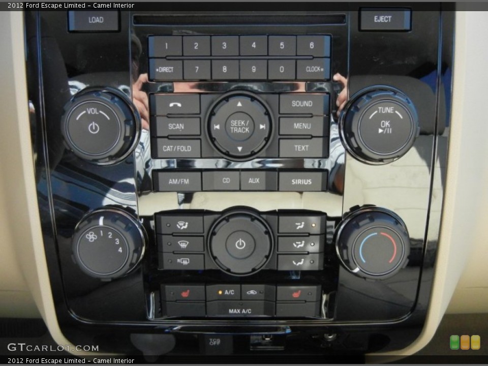 Camel Interior Controls for the 2012 Ford Escape Limited #54755736
