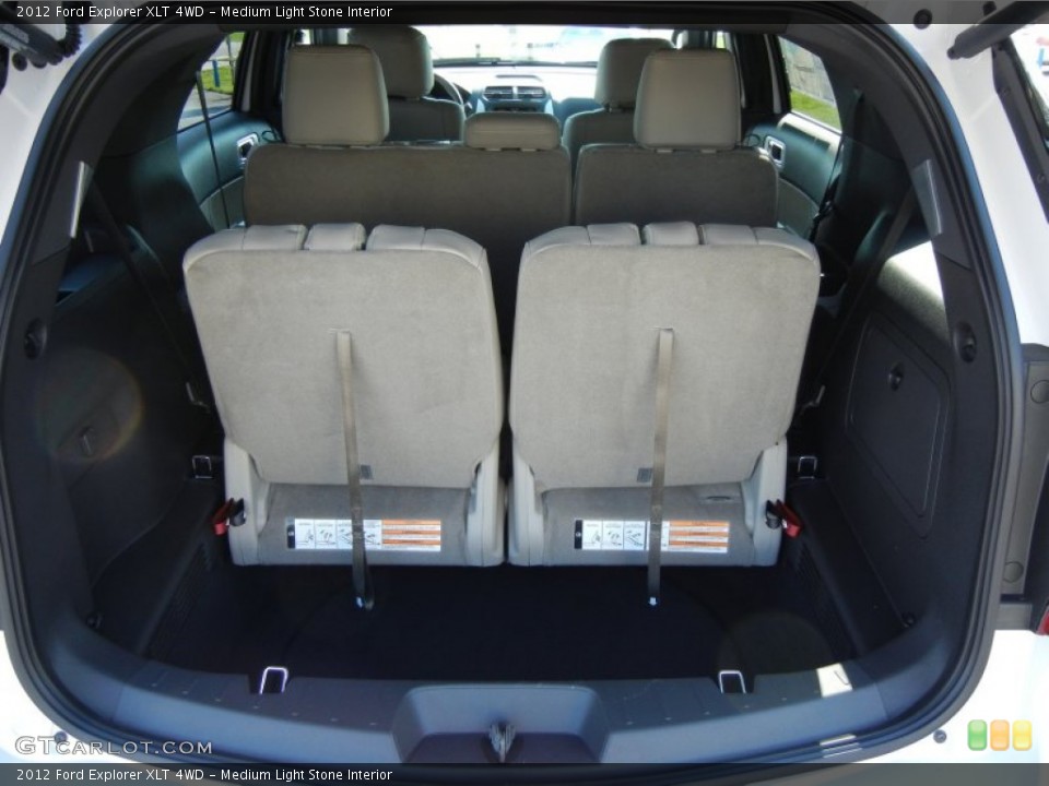 Medium Light Stone Interior Trunk for the 2012 Ford Explorer XLT 4WD #54755868