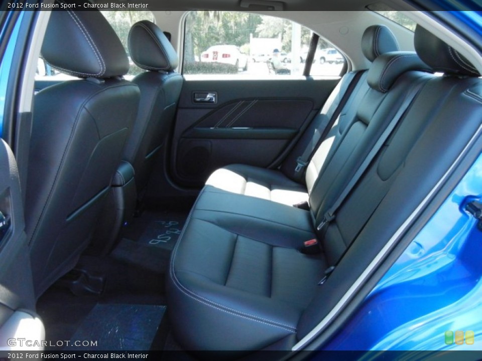 Charcoal Black Interior Photo for the 2012 Ford Fusion Sport #54756279