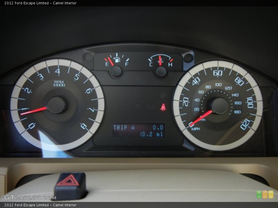 Camel Interior Gauges for the 2012 Ford Escape Limited #54756729