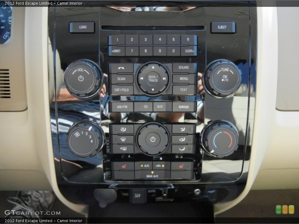 Camel Interior Controls for the 2012 Ford Escape Limited #54756738