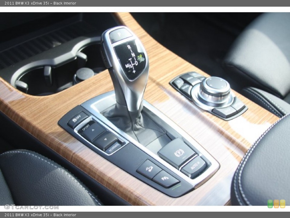 Black Interior Transmission for the 2011 BMW X3 xDrive 35i #54758526