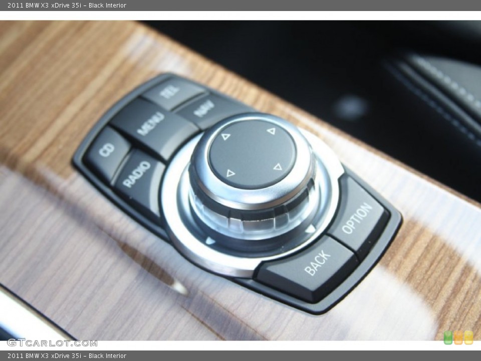 Black Interior Controls for the 2011 BMW X3 xDrive 35i #54758535