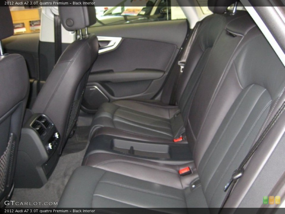 Black Interior Photo for the 2012 Audi A7 3.0T quattro Premium #54759378