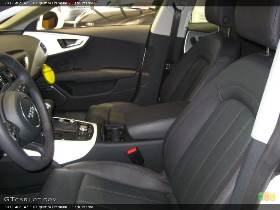 Black Interior Photo for the 2012 Audi A7 3.0T quattro Premium #54759387