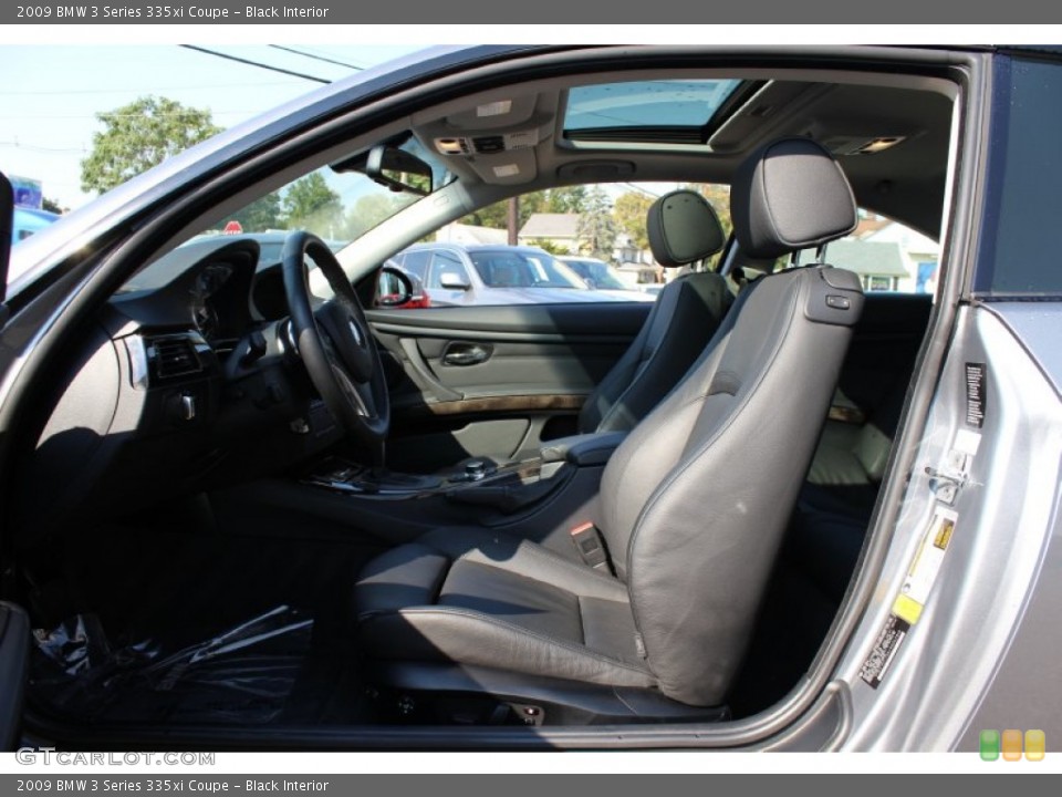 Black Interior Photo for the 2009 BMW 3 Series 335xi Coupe #54760719