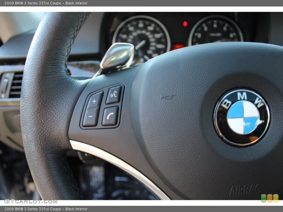 Black Interior Controls for the 2009 BMW 3 Series 335xi Coupe #54760755