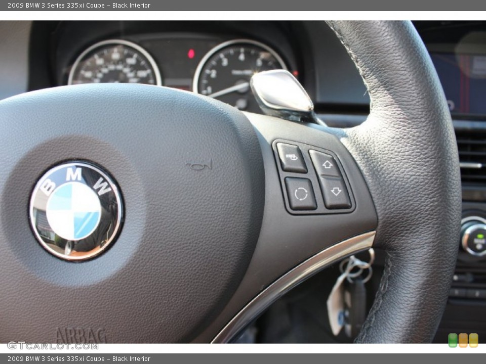 Black Interior Controls for the 2009 BMW 3 Series 335xi Coupe #54760764