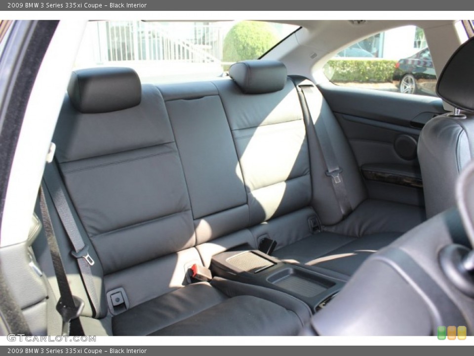 Black Interior Photo for the 2009 BMW 3 Series 335xi Coupe #54760828