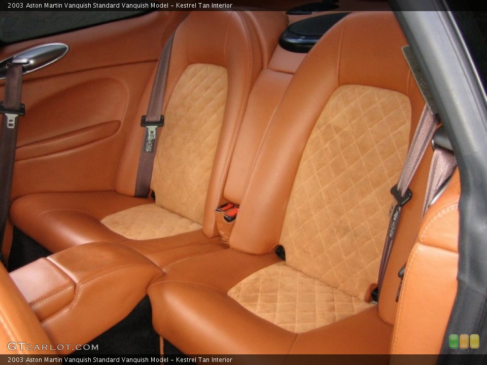Kestrel Tan Interior Photo for the 2003 Aston Martin Vanquish  #54761703