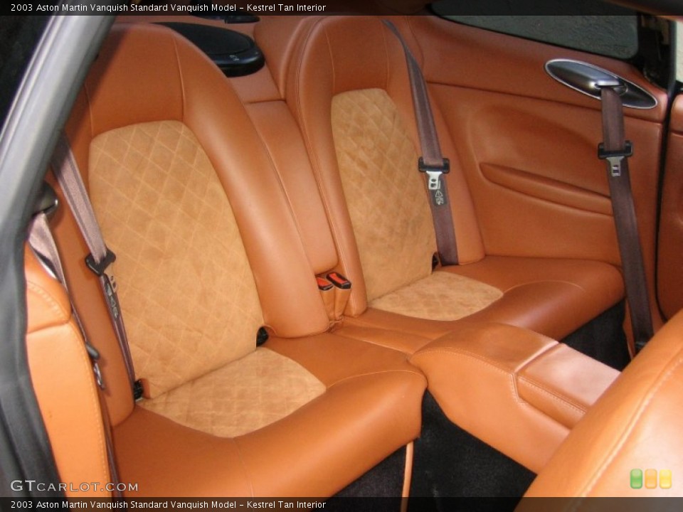 Kestrel Tan Interior Photo for the 2003 Aston Martin Vanquish  #54761710