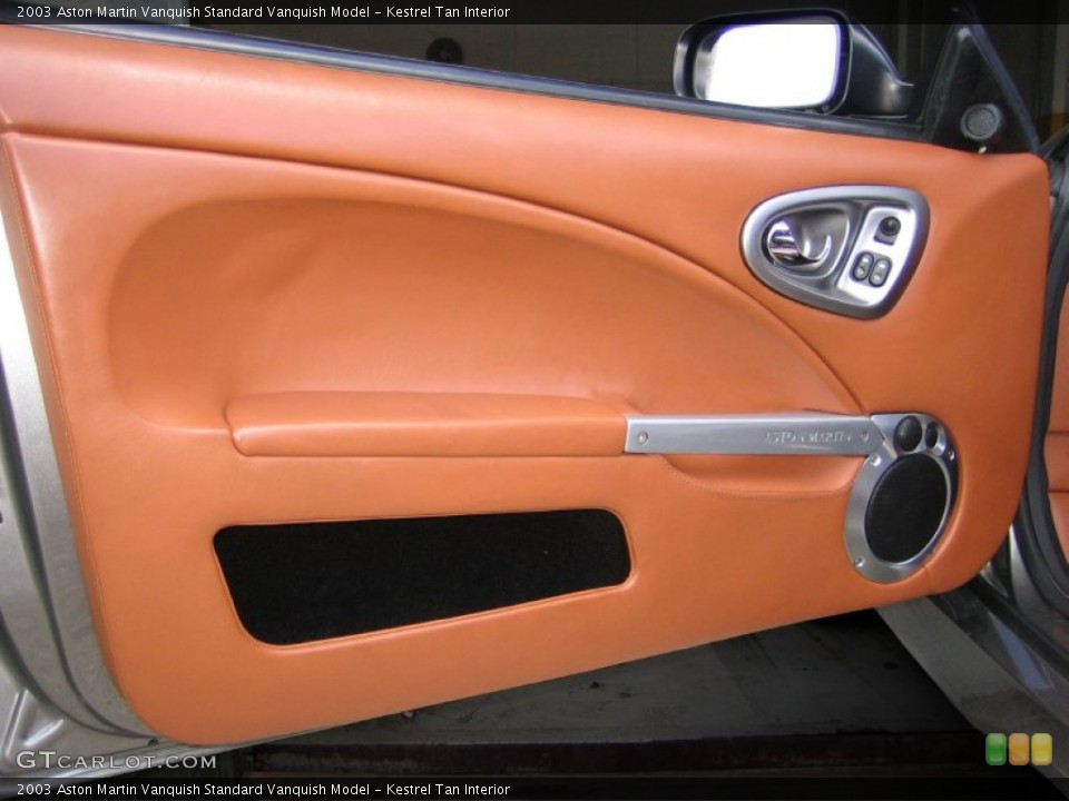 Kestrel Tan Interior Door Panel for the 2003 Aston Martin Vanquish  #54761763
