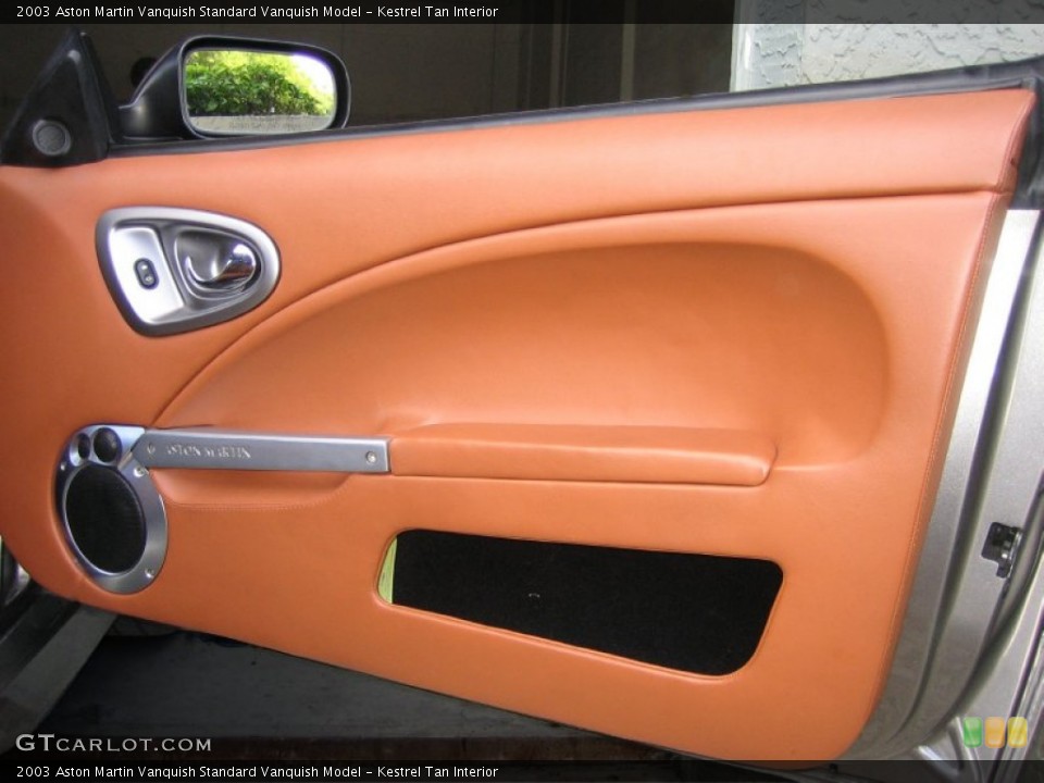 Kestrel Tan Interior Door Panel for the 2003 Aston Martin Vanquish  #54761772
