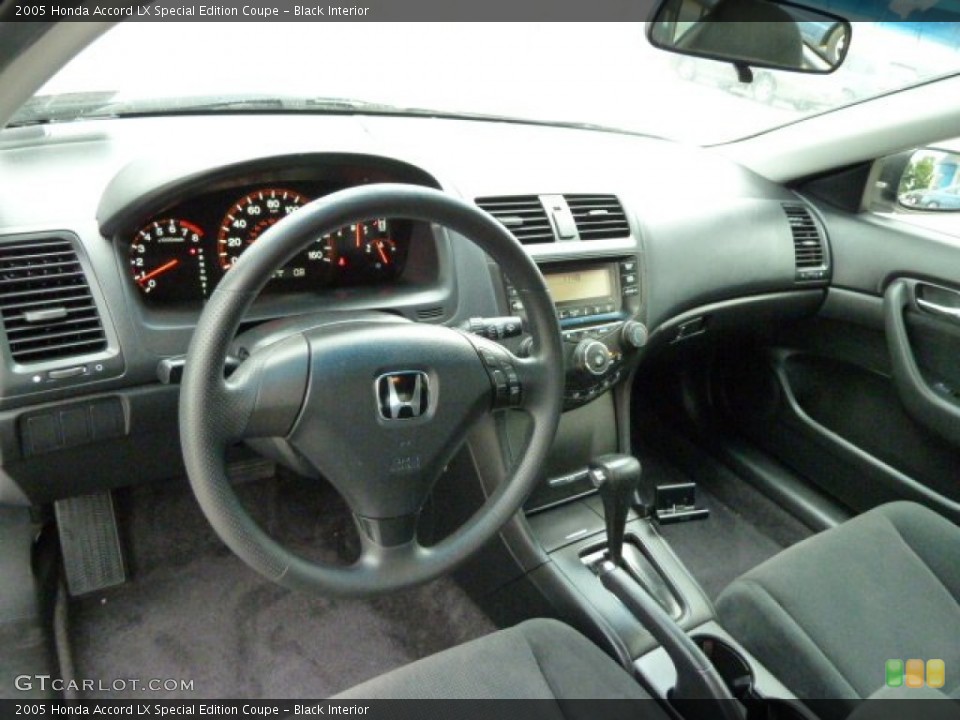 Black Interior Dashboard for the 2005 Honda Accord LX Special Edition Coupe #54761805