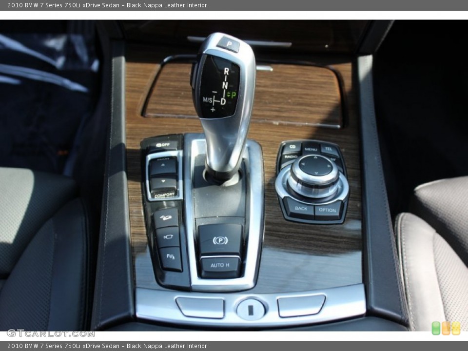 Black Nappa Leather Interior Transmission for the 2010 BMW 7 Series 750Li xDrive Sedan #54762248