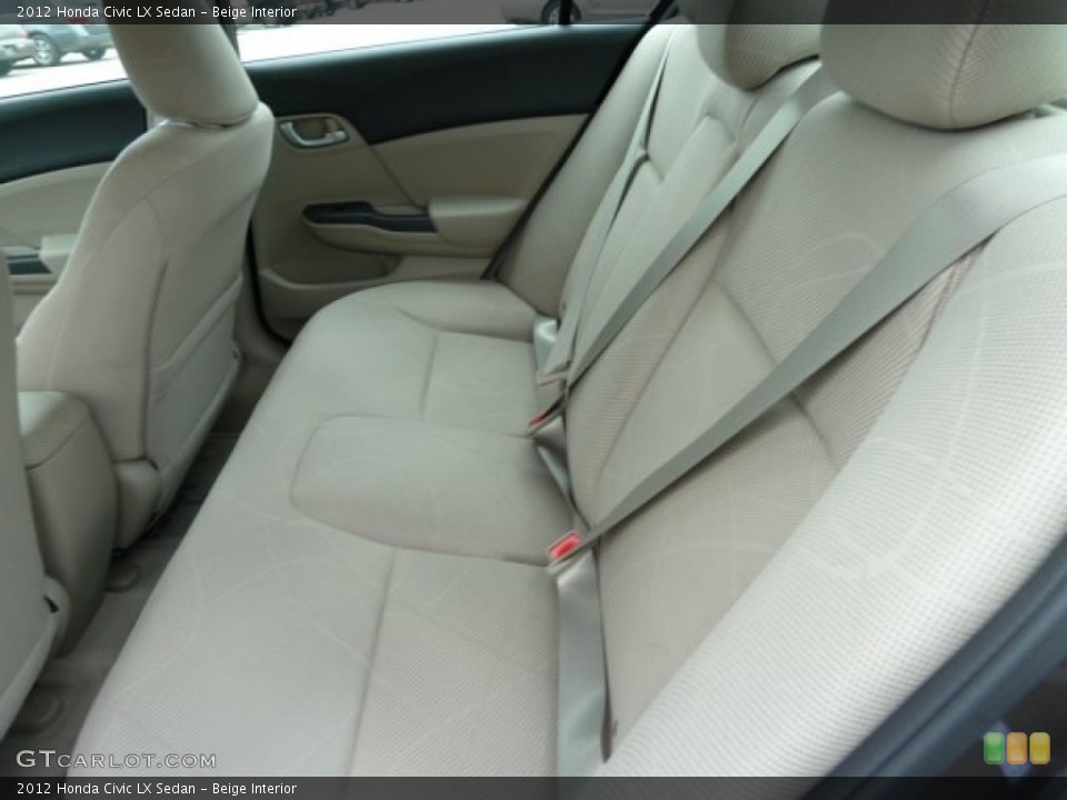 Beige Interior Photo for the 2012 Honda Civic LX Sedan #54762639