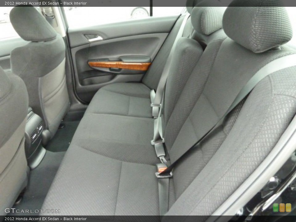 Black Interior Photo for the 2012 Honda Accord EX Sedan #54762813
