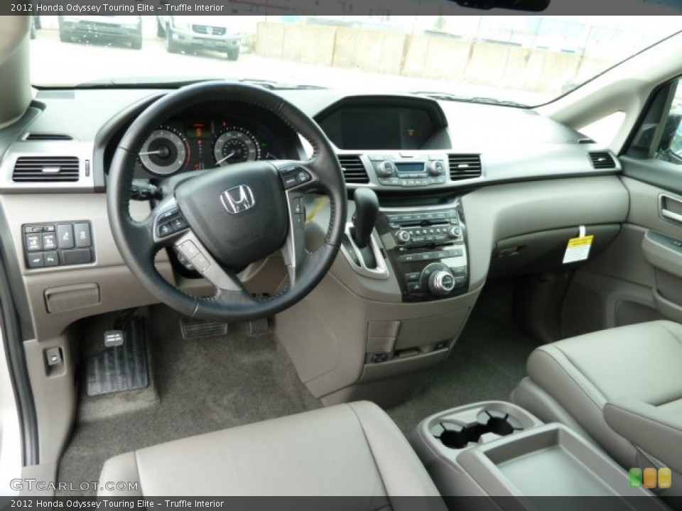 Truffle Interior Dashboard for the 2012 Honda Odyssey Touring Elite #54762996