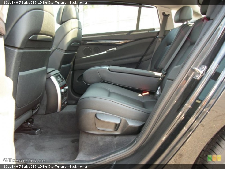 Black Interior Photo for the 2011 BMW 5 Series 535i xDrive Gran Turismo #54763020