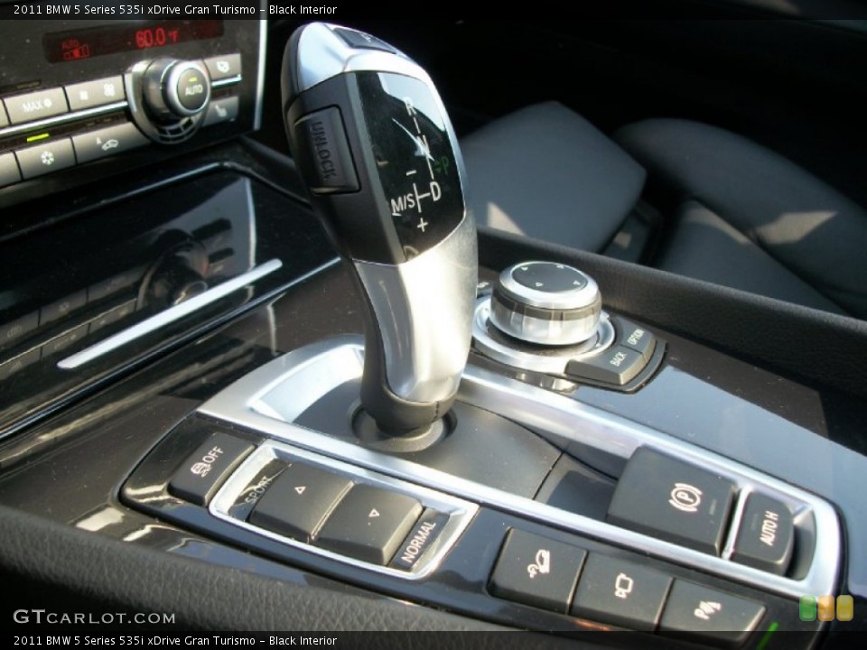 Black Interior Transmission for the 2011 BMW 5 Series 535i xDrive Gran Turismo #54763056