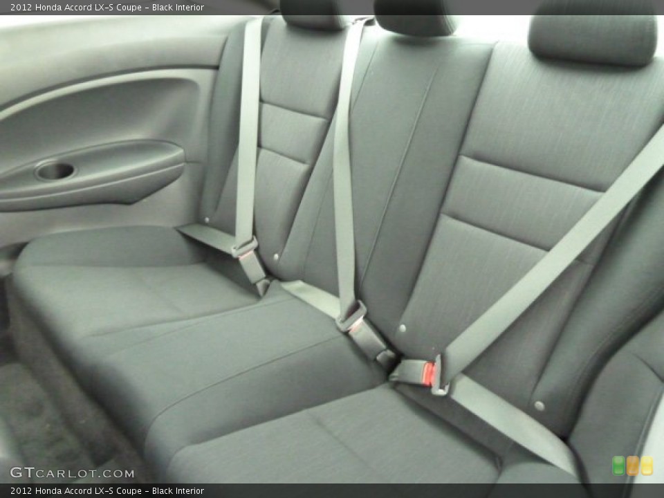 Black Interior Photo for the 2012 Honda Accord LX-S Coupe #54763149