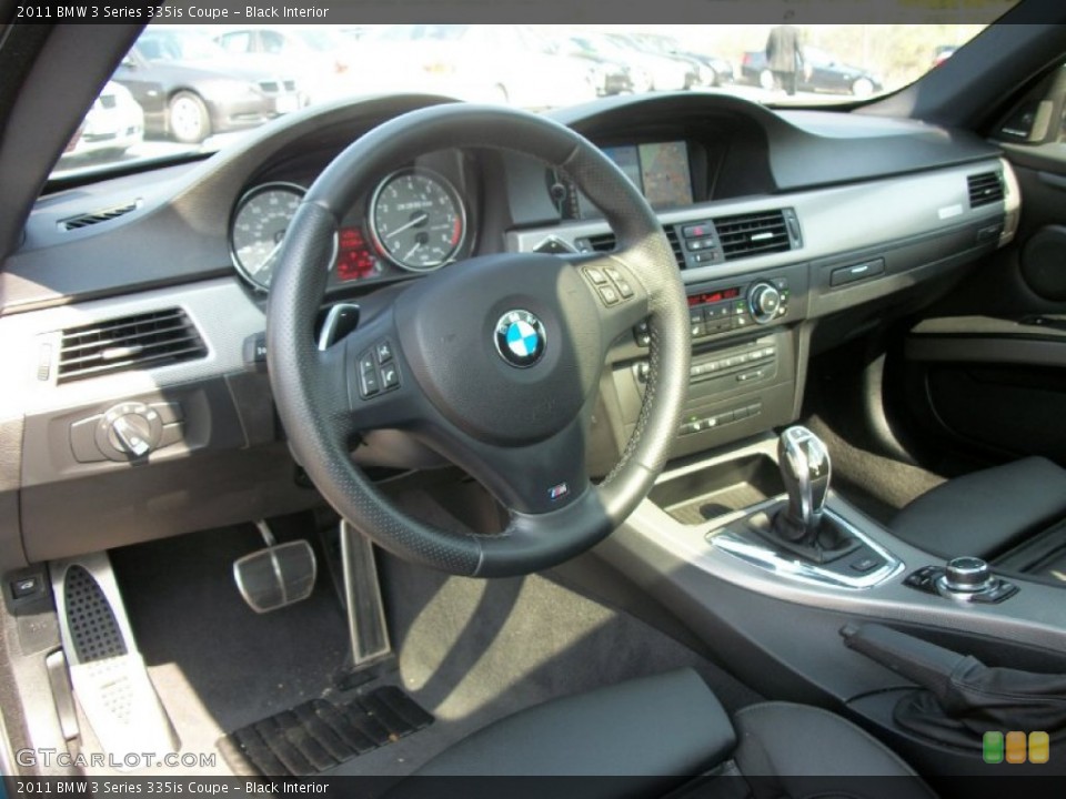 Black Interior Dashboard for the 2011 BMW 3 Series 335is Coupe #54763485