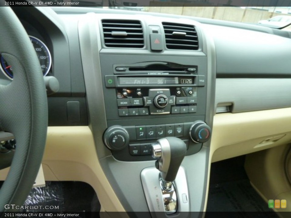 Ivory Interior Controls for the 2011 Honda CR-V EX 4WD #54763557