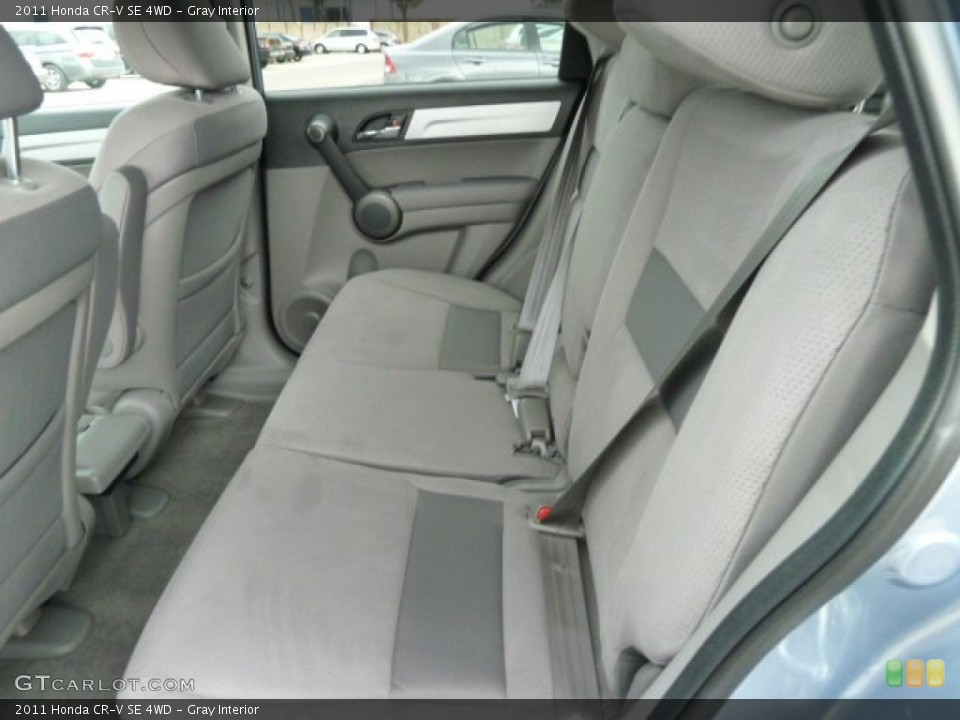 Gray Interior Photo for the 2011 Honda CR-V SE 4WD #54763662