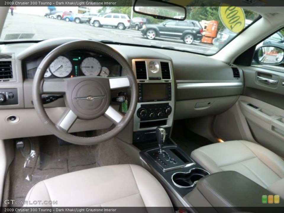 Dark Khaki/Light Graystone 2009 Chrysler 300 Interiors