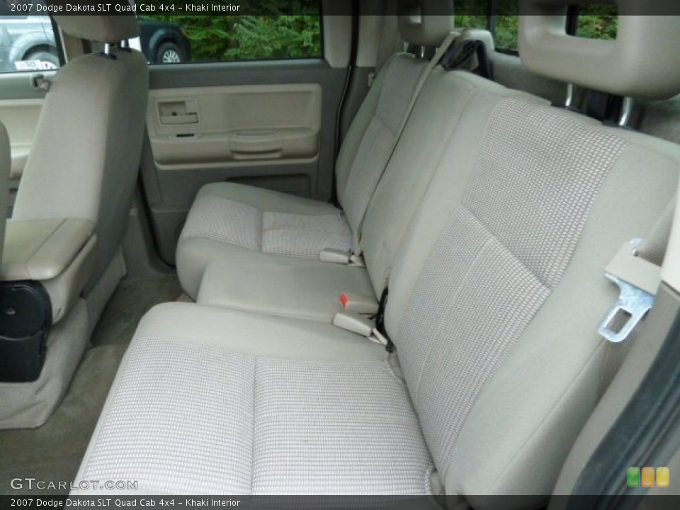 Khaki Interior Photo for the 2007 Dodge Dakota SLT Quad Cab 4x4 #54764631