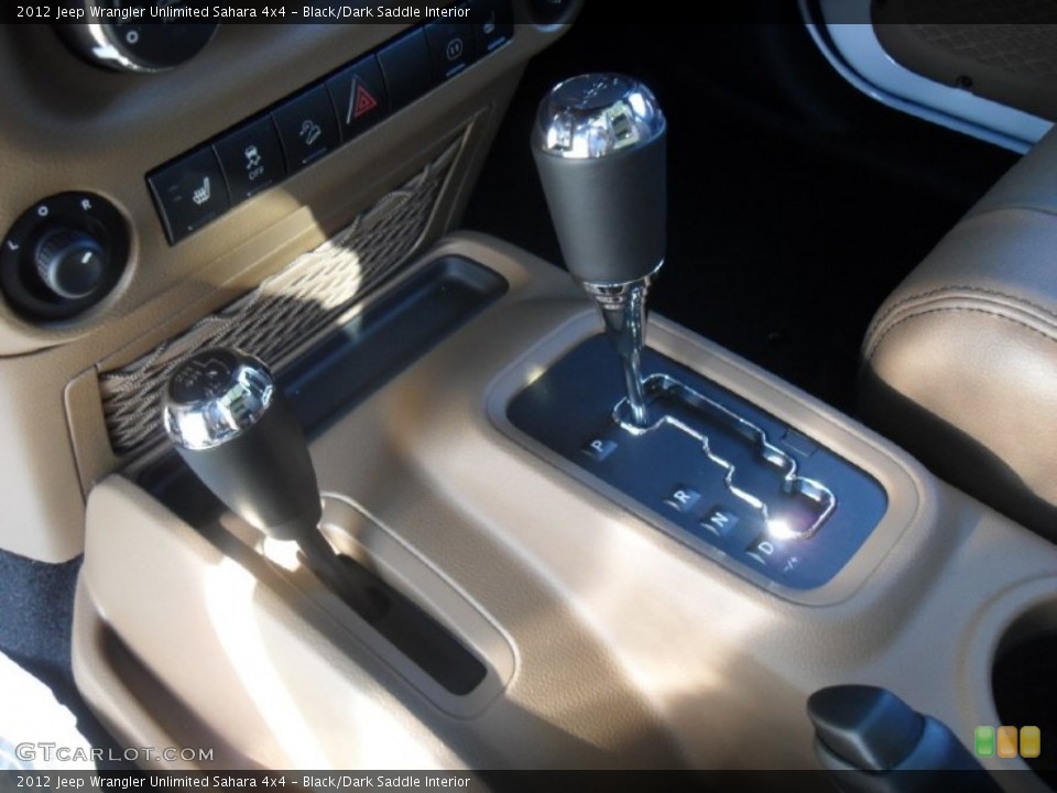 Black/Dark Saddle Interior Transmission for the 2012 Jeep Wrangler Unlimited Sahara 4x4 #54764696