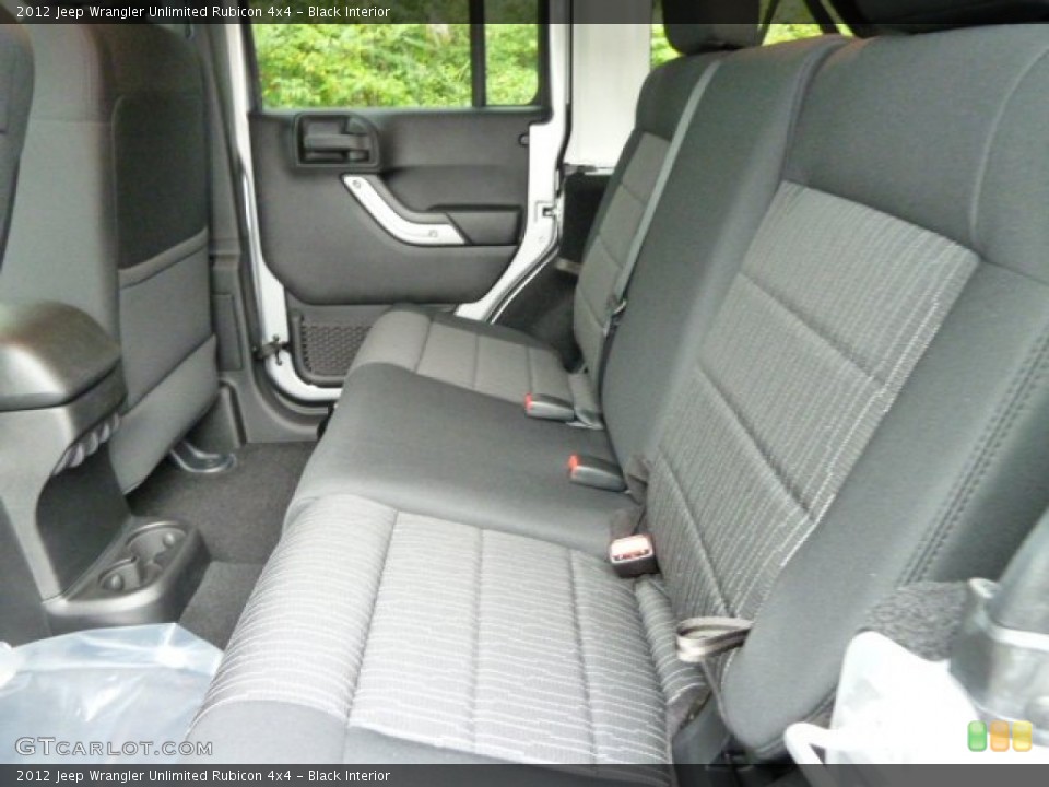 Black Interior Photo for the 2012 Jeep Wrangler Unlimited Rubicon 4x4 #54765075