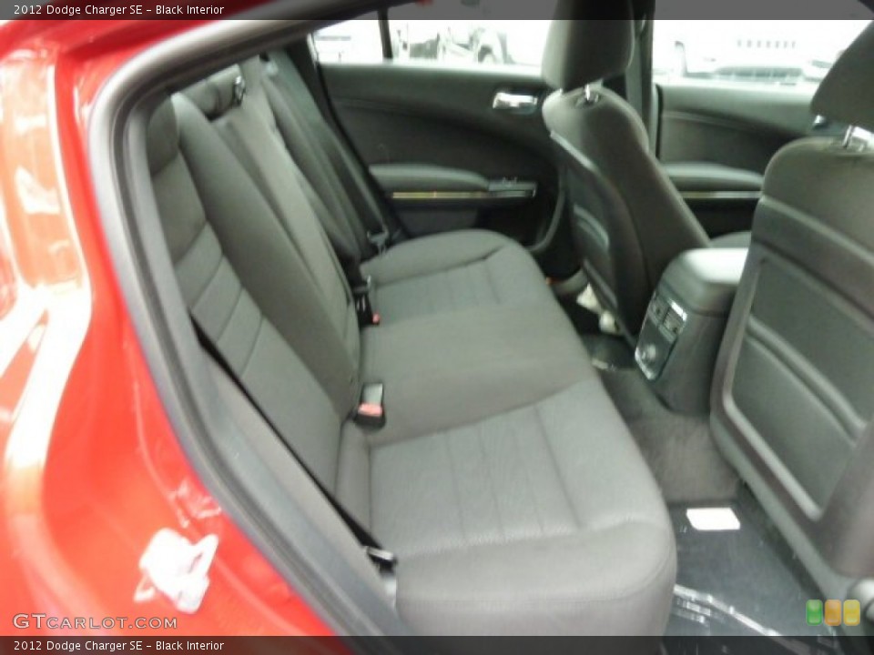 Black Interior Photo for the 2012 Dodge Charger SE #54765462