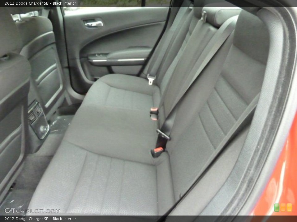 Black Interior Photo for the 2012 Dodge Charger SE #54765486