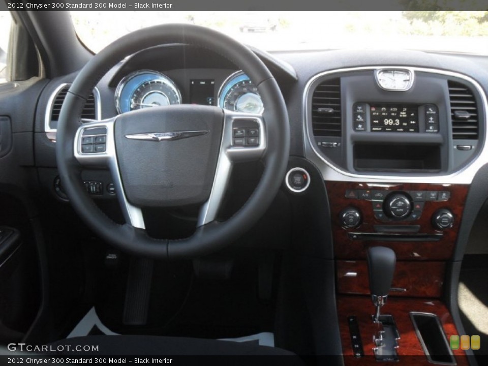 Black Interior Dashboard for the 2012 Chrysler 300  #54765621