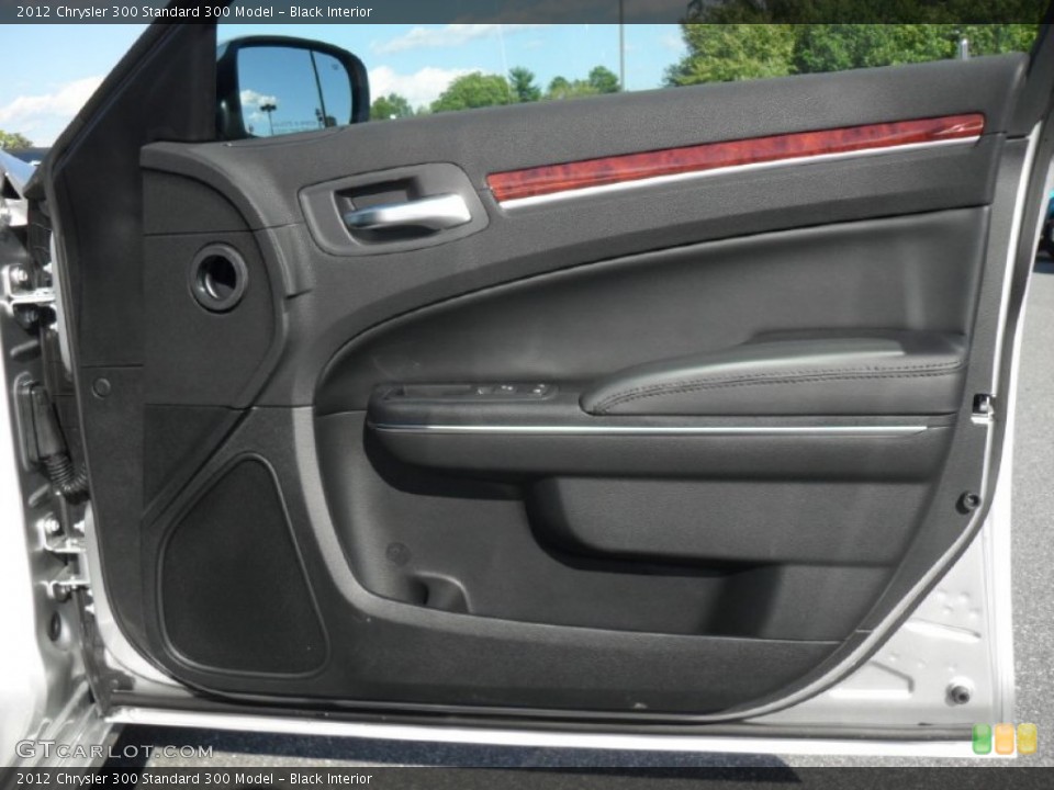 Black Interior Door Panel for the 2012 Chrysler 300  #54765678