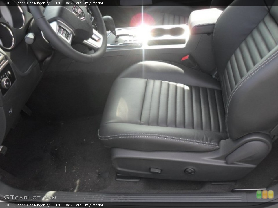 Dark Slate Gray Interior Photo for the 2012 Dodge Challenger R/T Plus #54766215