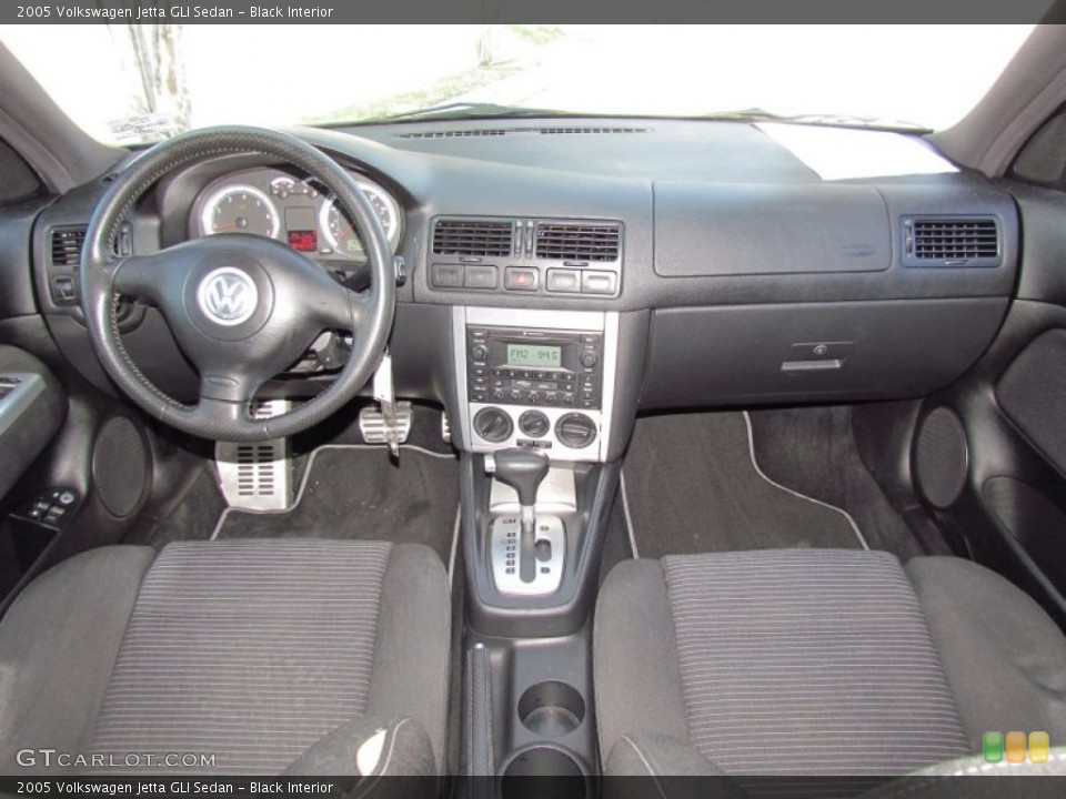 Black Interior Dashboard for the 2005 Volkswagen Jetta GLI Sedan #54766299