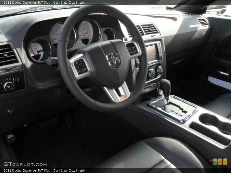 Dark Slate Gray Interior Prime Interior for the 2012 Dodge Challenger R/T Plus #54766377