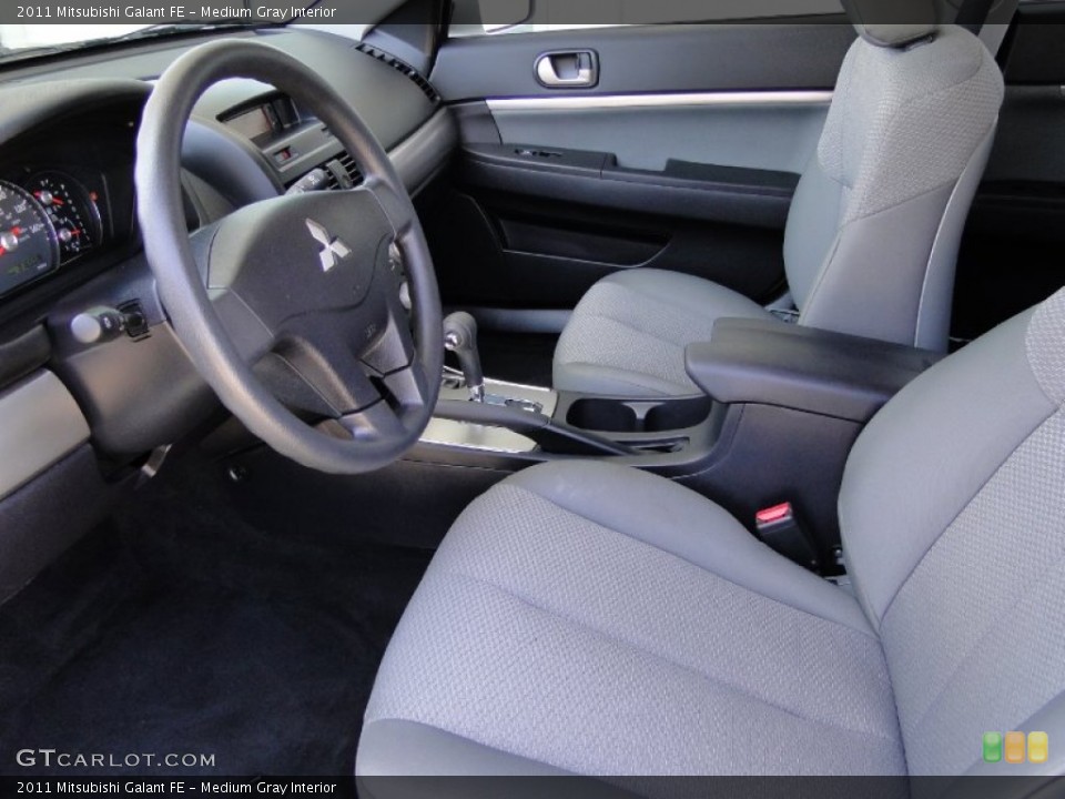 Medium Gray Interior Photo for the 2011 Mitsubishi Galant FE #54768624