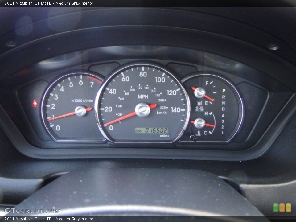 Medium Gray Interior Gauges for the 2011 Mitsubishi Galant FE #54768662