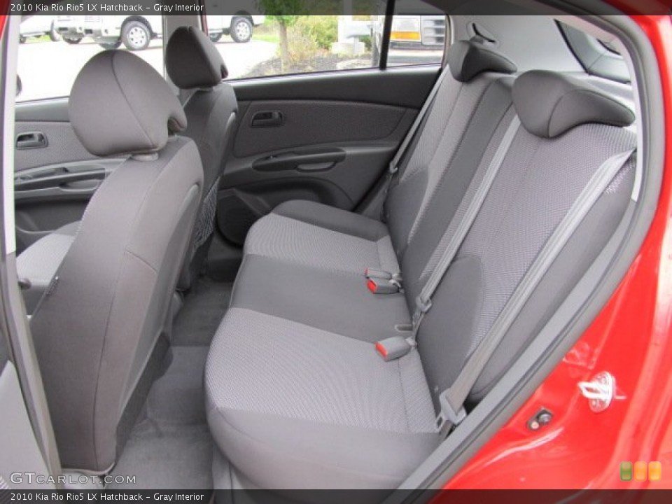 Gray Interior Photo for the 2010 Kia Rio Rio5 LX Hatchback #54769410
