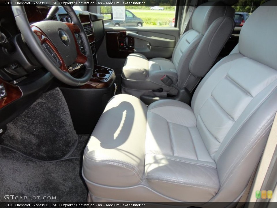 Medium Pewter Interior Photo for the 2010 Chevrolet Express LS 1500 Explorer Conversion Van #54770418