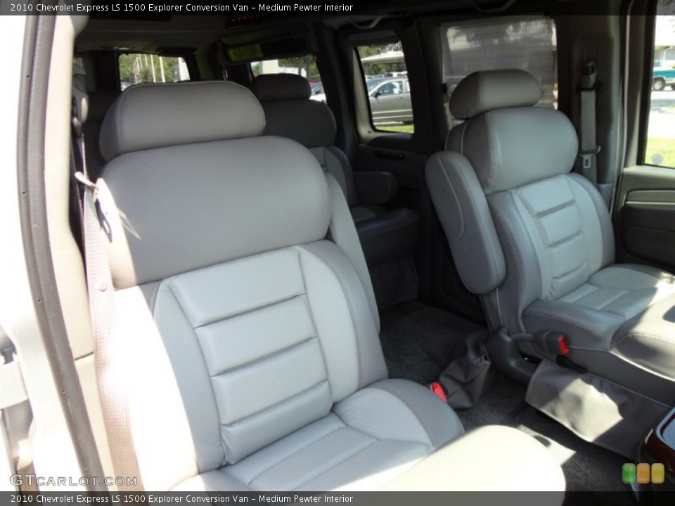 Medium Pewter Interior Photo for the 2010 Chevrolet Express LS 1500 Explorer Conversion Van #54770529