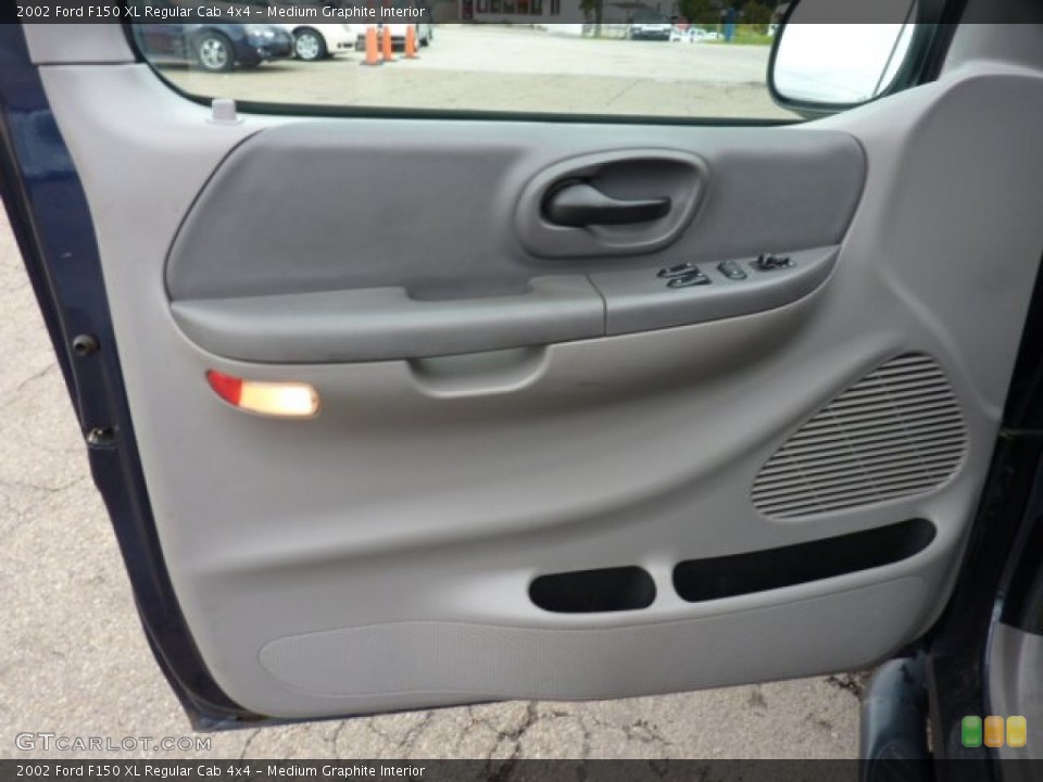 Medium Graphite Interior Door Panel for the 2002 Ford F150 XL Regular Cab 4x4 #54770685